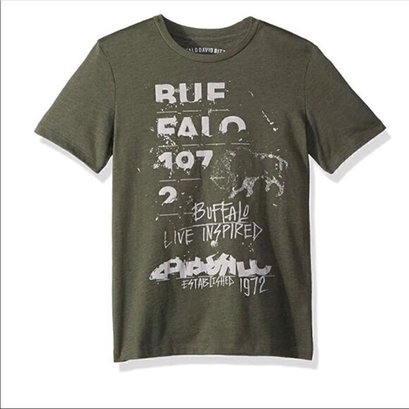 Buffalo by David Bitton Big Boys T-Shirt - Picture 1 of 1